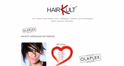 Desktop Screenshot of hairkult.com